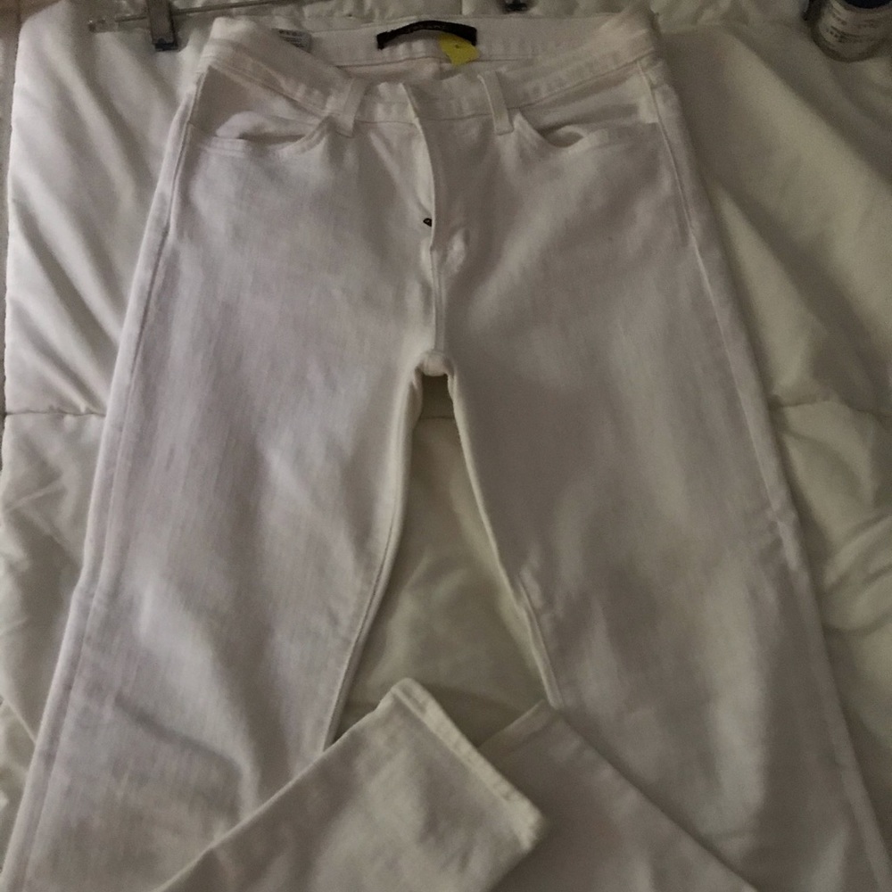 J brand white jeans